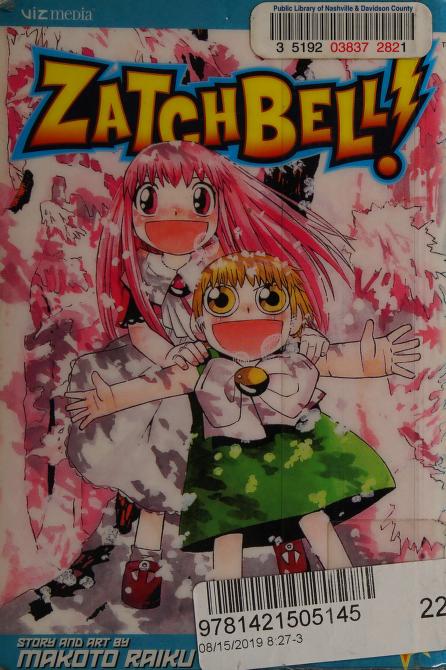 Zatch Bell! : Raiku, Makoto, artist, author : Free Download